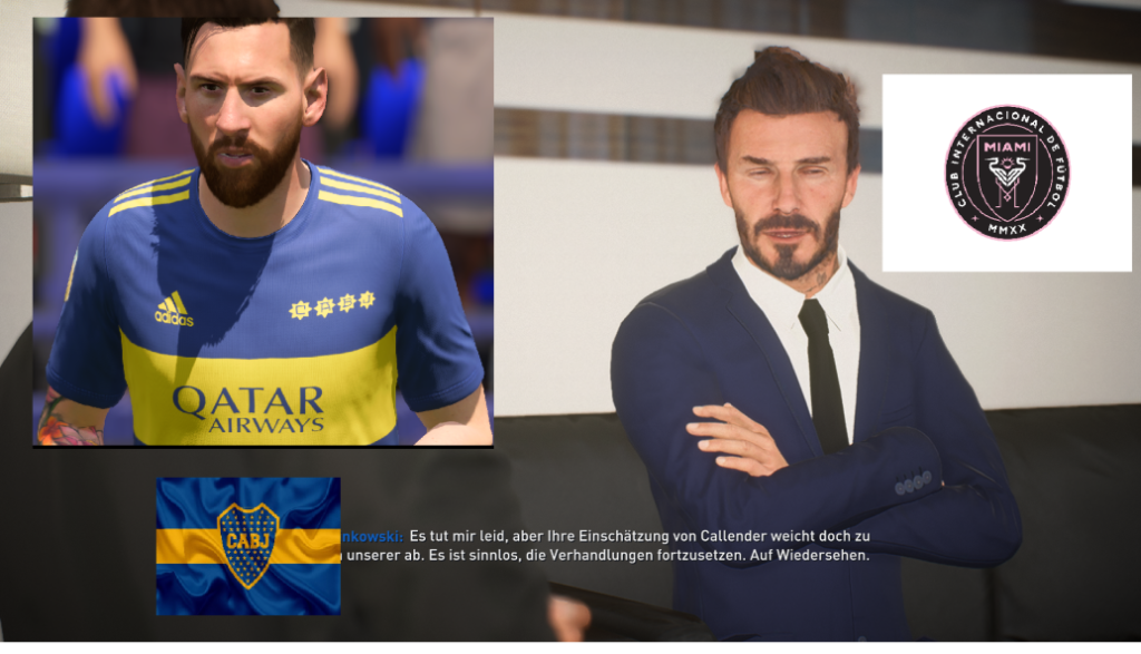 Fifa 22 Beckham Messi