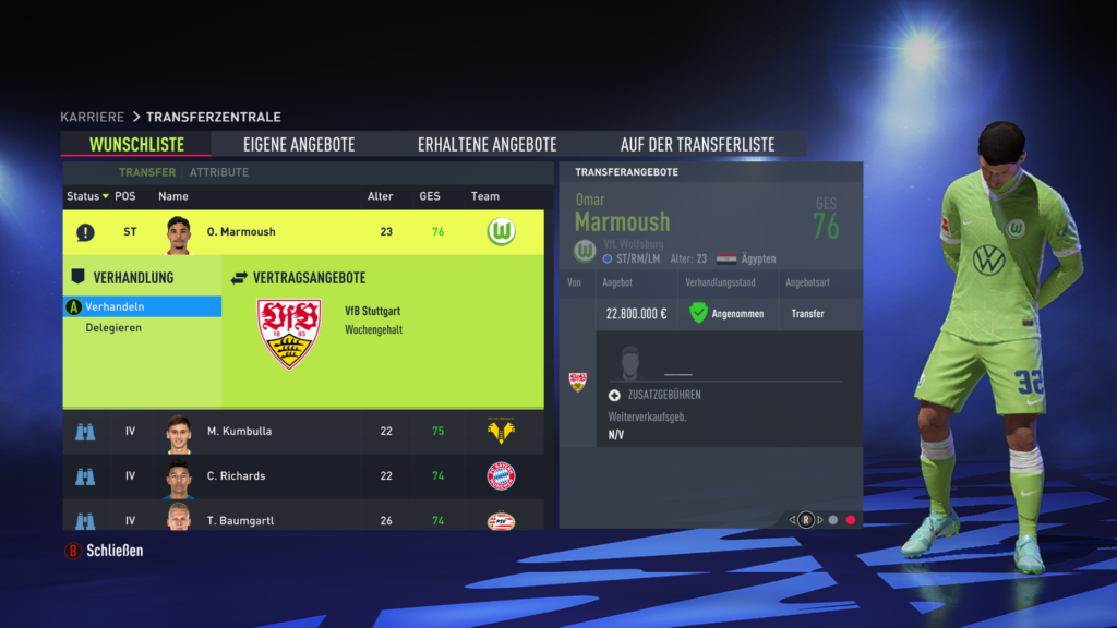 Fifa 22 VfB Stuttgart