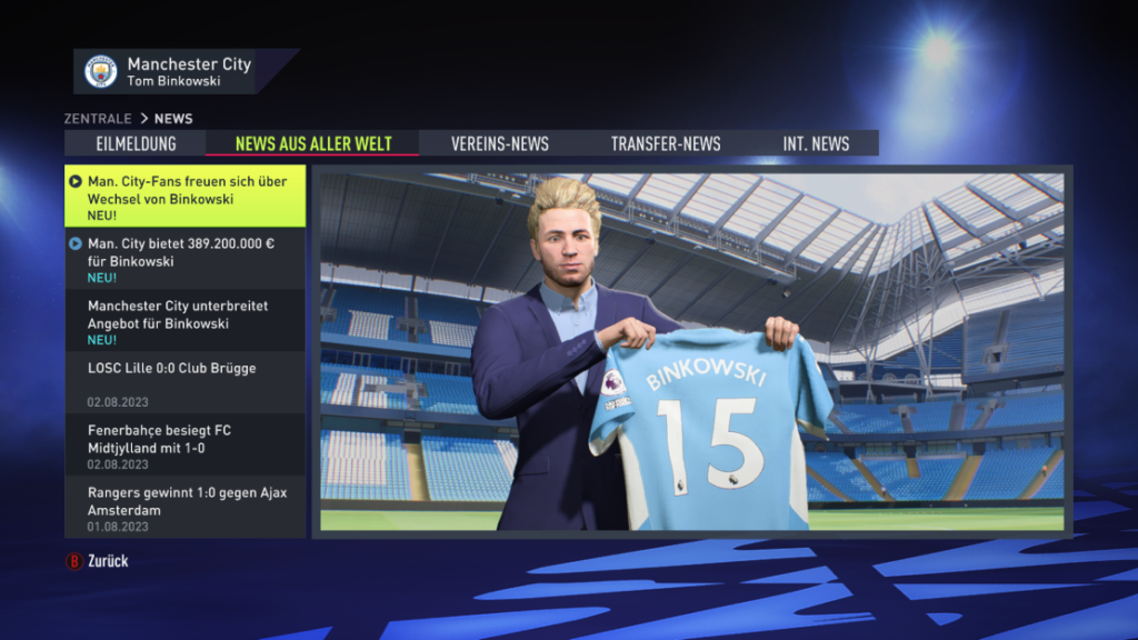 Fifa 22 Manchester City