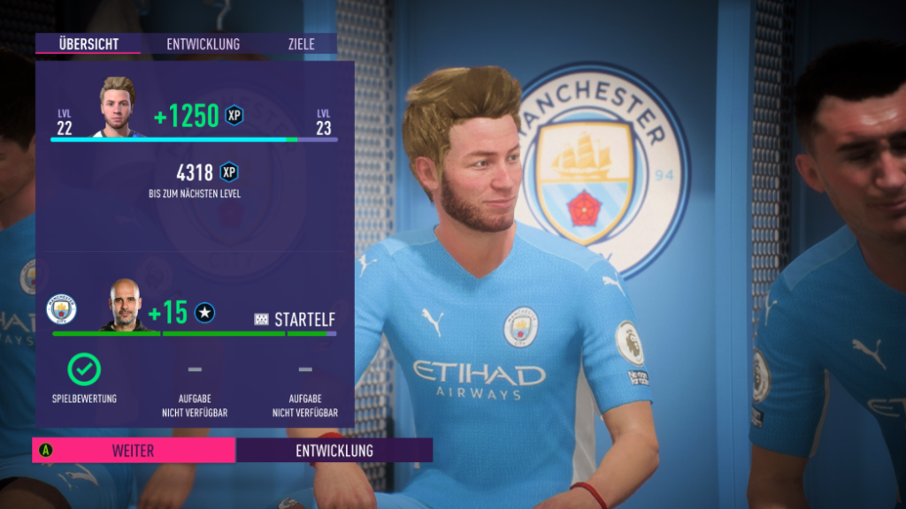 Fifa 22 Manchester City Kabine