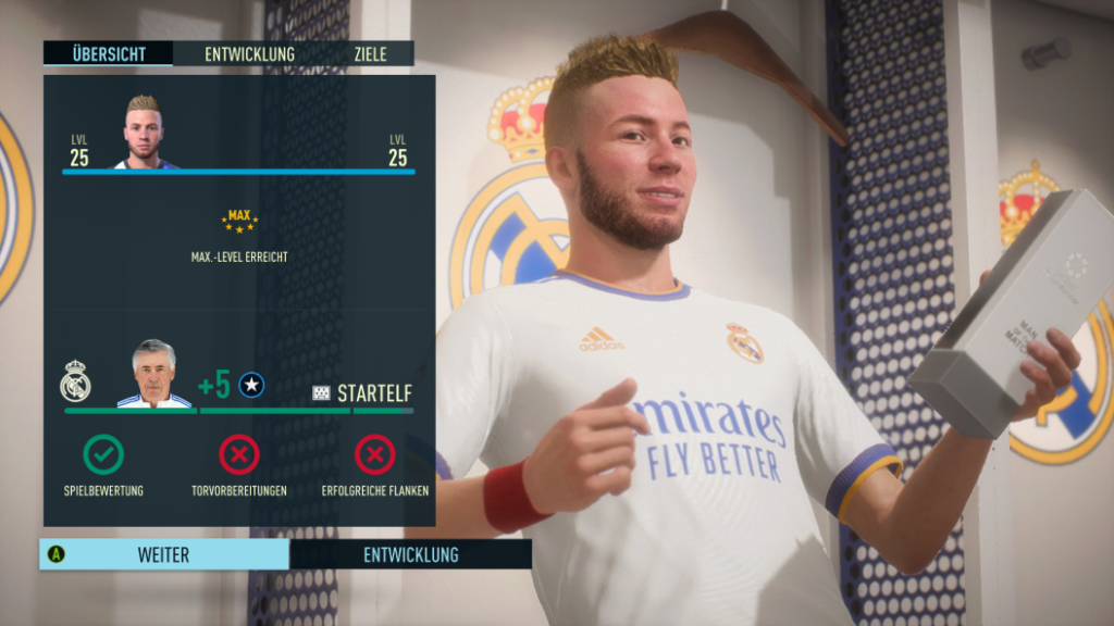 Fifa 22 Real Madrid Kabine