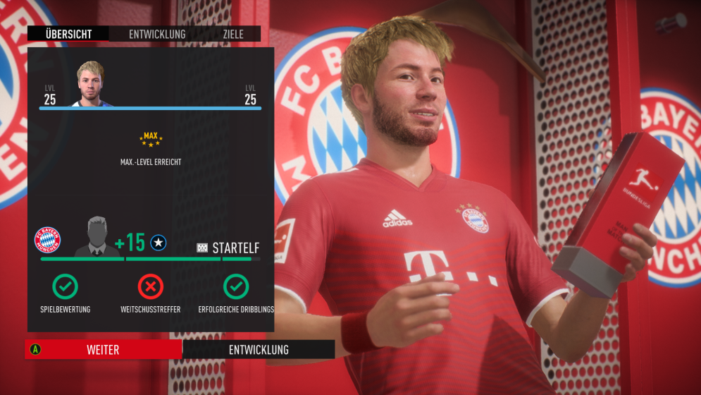 Fifa 22 FC Bayern Kabine