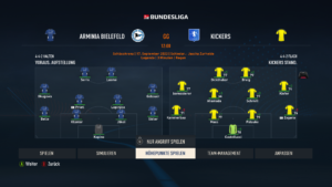 Das Bild zeigt die spielbaren Höhepunkte im EA FC 25 Karrieremodus.