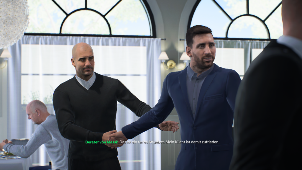 EA FC 24 Pep Guardiola Messi