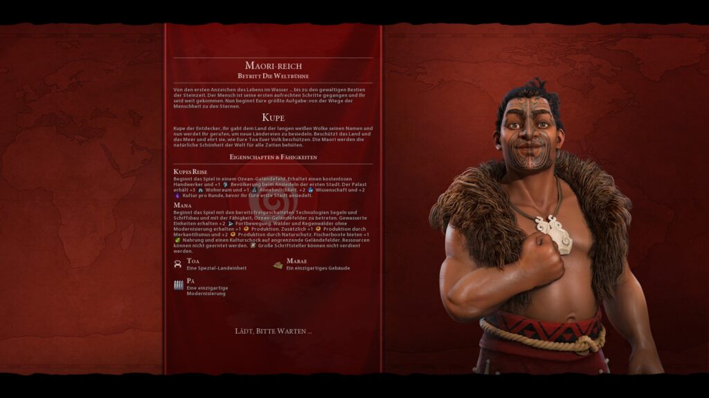 Civilization VI Maori