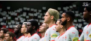 Das Bild zeigt RB Salzburg im EA FC 25 Karrieremoddus.