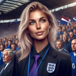 Das Bild zeigt im EA FC 25 Karrieremodus die Trainerin des englischen Clubs Royal FC London