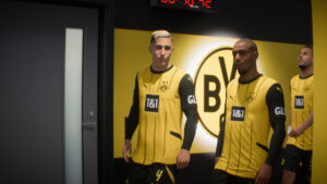 Bild zeigt im EA FC 25 Karrieremodus Borussia Dortmund in den Live Start Points.