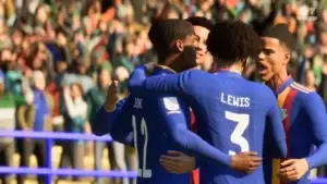 Das Bild zeigt den erstellten Club Royal FC London im  EA FC 25 Karrieremodus