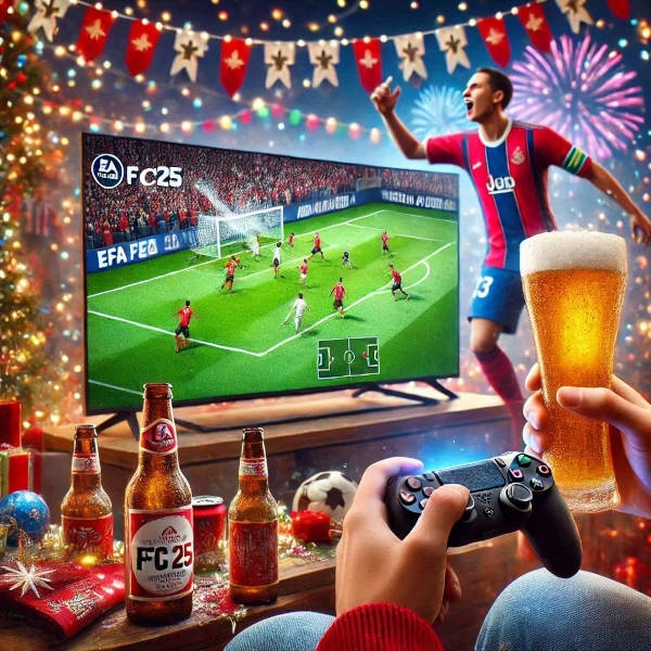 Das Bild symbolisiert Silvester im EA FC 25 Karrieremodus.