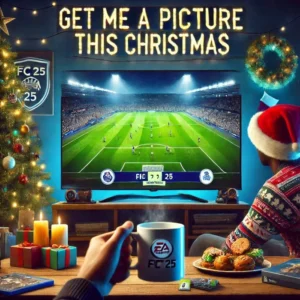 Das Bild zeigt Weihnachten im EA FC 25 Karrieremodus. 