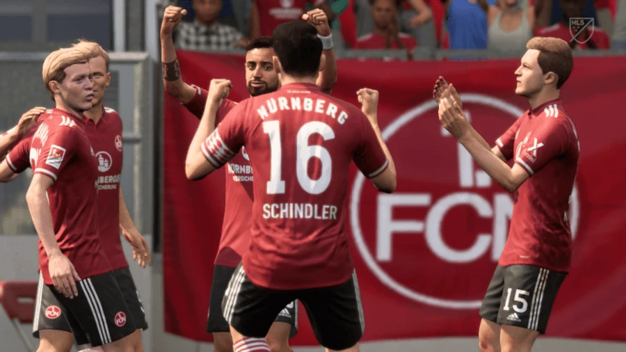 Das Bild zeigt den 1. FC Nürnberg im EA FC 25 Karrieremodus.