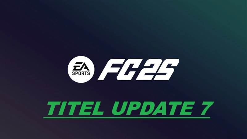 Das Bild zeigt Titelupdate 7 im EA FC 25 Karrieremodus.