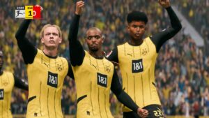 Das Bild zeigt Borussia Dortmund im EA FC 25 Karrieremodus