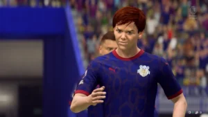 Das Bid zeigt den Nachwuchsspieler Freddie Briggs im EA FC 25 Karrieremodus