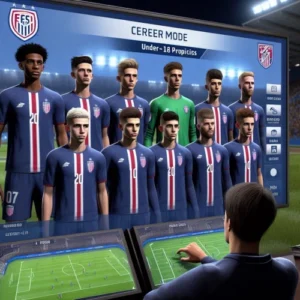 Das KI-Bild zeigt Wunderkinder im EA FC 25 Karrieremodus