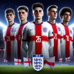 Das KI-Bild zeigt junge Wunderkinder aus England im EA FC 25 Karrieremodus