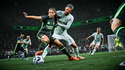 Das Bild zeigt das Gameplay im EA FC 25 Karrieremodus
