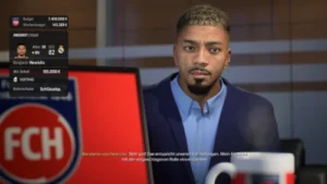 Das Bild zeigt Bejamin Heinrichsim EA FC 25 Karrieremodus