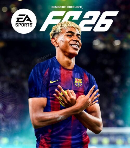 Das Bild zeigt ein mögliches Cover des EA FC 26 Karrieremodus