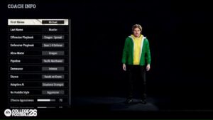 So sieht die Trainerauswahl aus im EA College Football 25 - ein Vorbild für den EA FC 26 Karrieremodus?