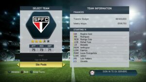 So sah die brasilianische Liga in Fifa 14 aus