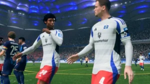 Das Bild zeigt den Hamburger SV im EA FC 25 Karrieremodus