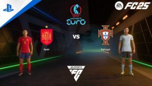Das Bild zeigt die mögliche Integration der Frauen EM Euro 2025 in den EA FC 25 Karrieremodus
