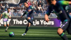 Das Bild zeigt das Gameplay im EA FC 26 Karrieremodus