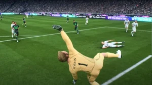 Oliver Kahn mit einer Traumparade als Icon im EA FC 26 Karrieremodus